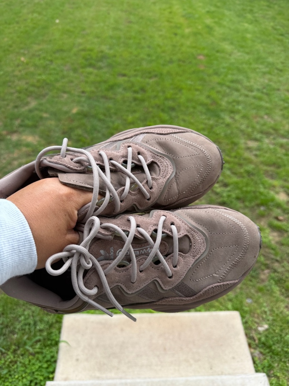 adidas Women's Athletic Shoes in Beige and Taupe No box
